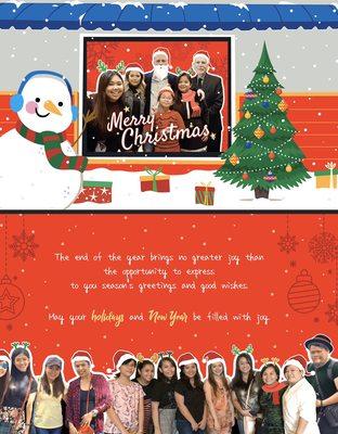 Company Christmas Card