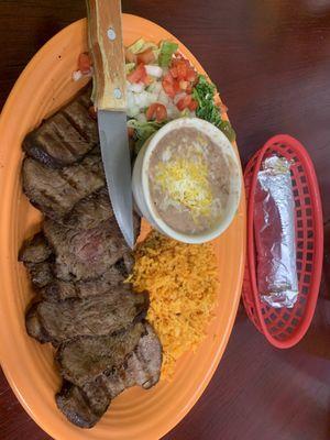 Carne Asada Plate