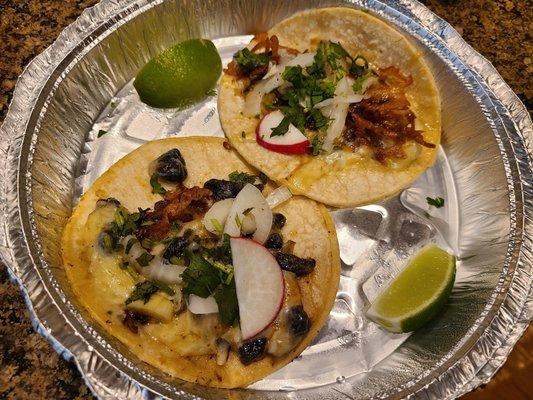 El Pollo Feliz huitlacoche quesadilla