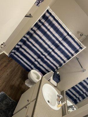 Detailed bathroom cleanings