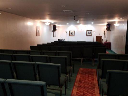 Our second spacious chapel...