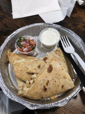 Chicken quesadilla