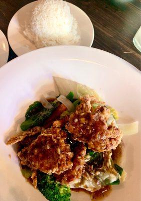 TH7. Soft Shell Crab Green Curry