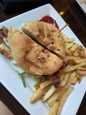 Grilled chicken sandwich