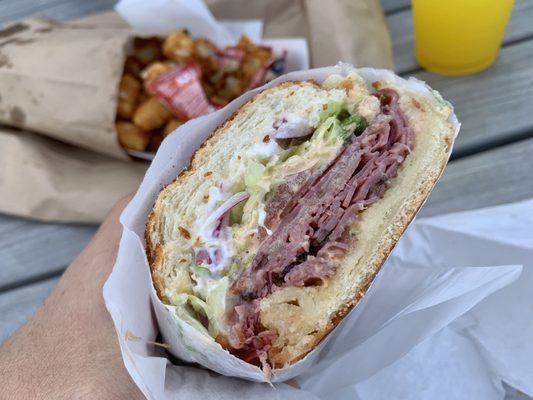 Pastrami aka the Droolin' on Dutch crunch