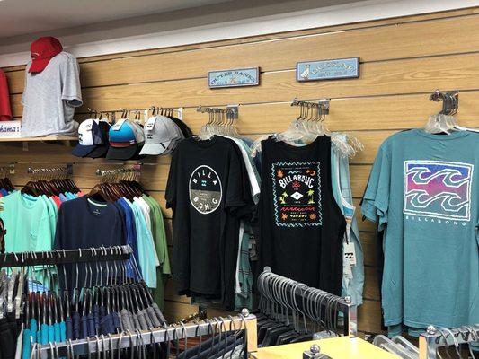 Shop Surf Brands like Billabong, RVCA and Quiksilver.