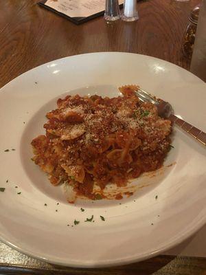 Farfalle bolognese