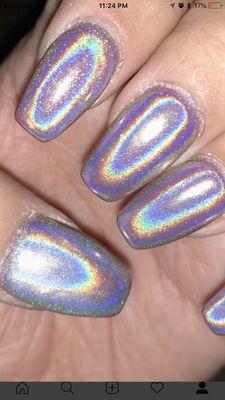 chrome nails