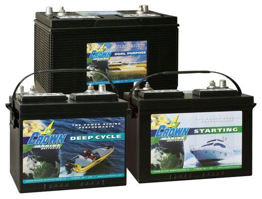 Crown Marine Batteries