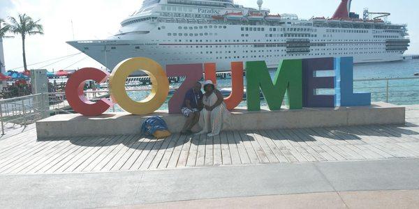 Horton at Cozumel via Carnival for Honeymoon