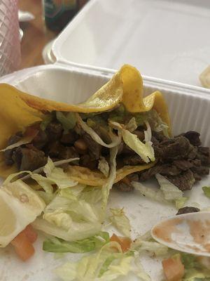 Carne asada taco