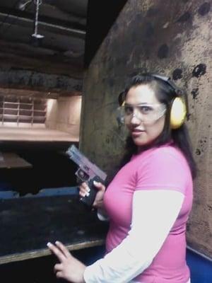 This pic was taken a few years ago at Midwest Gun Range.they have older equipment but you can bring your own gun, I do.