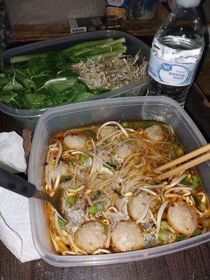 Katay Thai Keosourinha special combination homemade pho