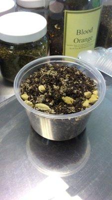 Custom blend of Bedouin Sage Tea . . .