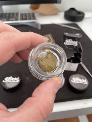 Gross looking SD "Live" Rosin