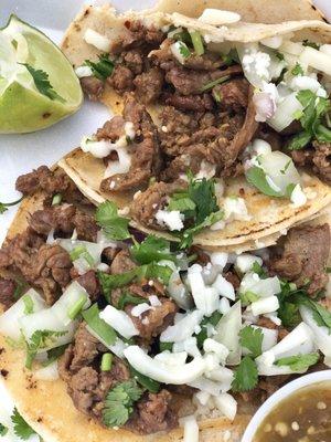 Steak tacos