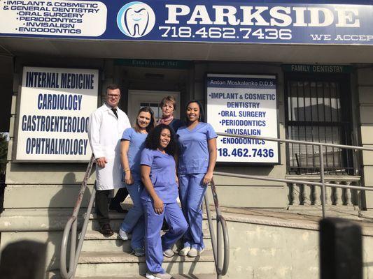 Me and my staff , us , will be glad to assist you in all your dental needs !!!