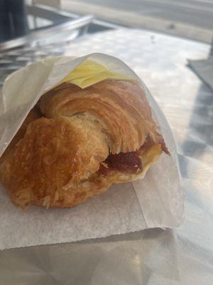 Bacon Egg and Cheese Croissant