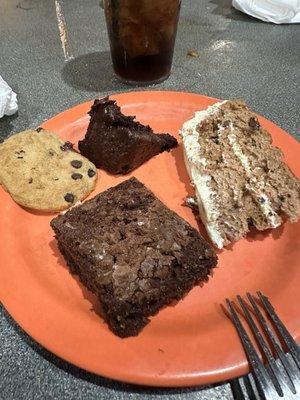 Dessert sampler