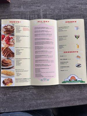 New Breakfast Menu