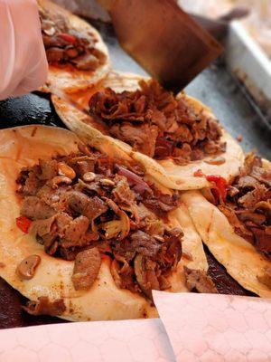 Lamb prepare sandwiches,  Special chef recipe