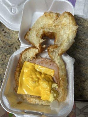 Breakfast Sandwich.