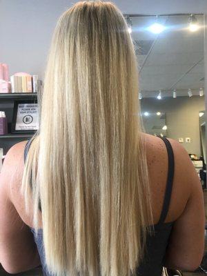 18" greatlengths  hair extensions