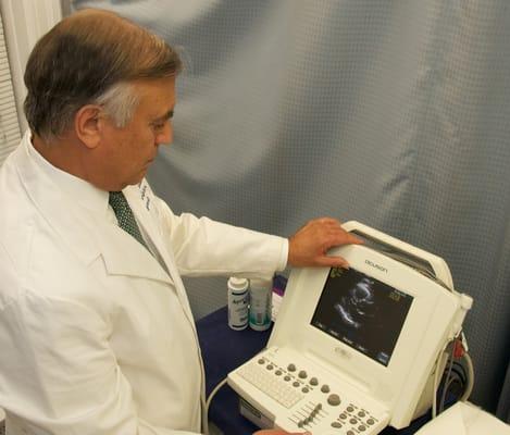 Dr. Steven Reisman at New York Cardiac Diagnostic Center in NYC