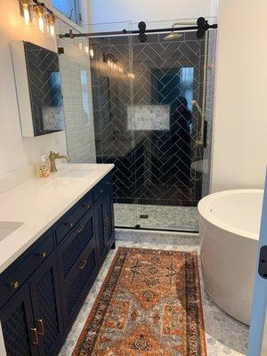 Fabulous master bathroom remodel!