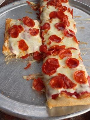 Pepperoni pizza