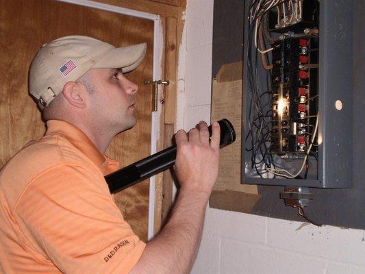 The electrical panel can be a source of problems.