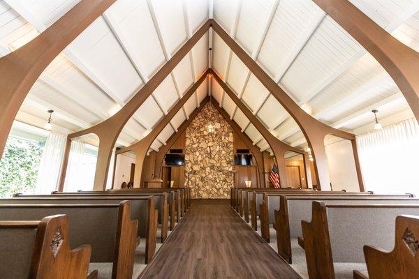 Garden Chapel from entry way