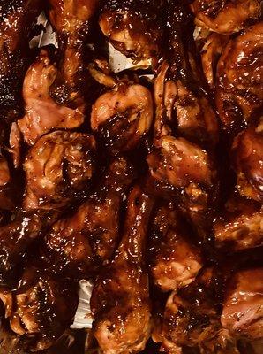 BBQ Chicken platter $25/(10)piece drumsticks