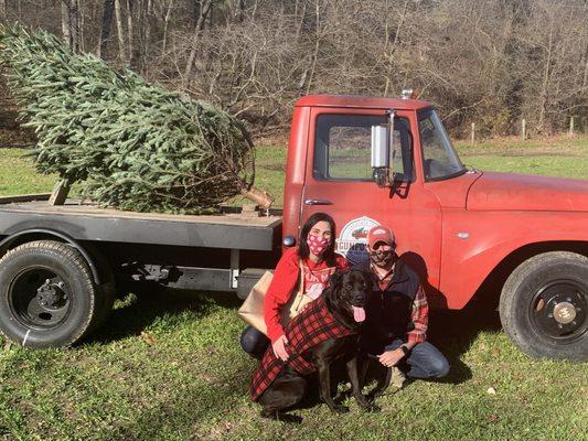 Cutest little red truck for the Perfect photo op!