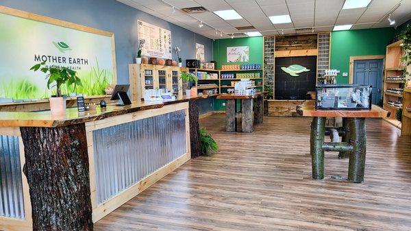 Mother Earth Natural Health - The CBD Experts: featuring top quality hemp CBD, vitamins, essential oils, genuine Salt Lamps, sage, and more!