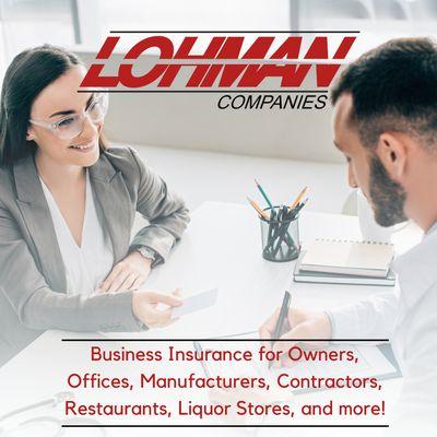 Lohman Companies provides a wide range of insurance options for business and contractors