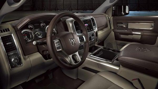 2013 Ram 1500: Redesigned armrest