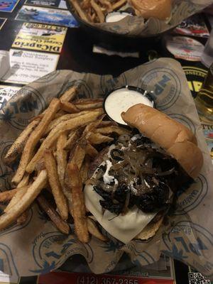 Mushroom burger