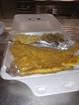 Whole Catfish Dinner