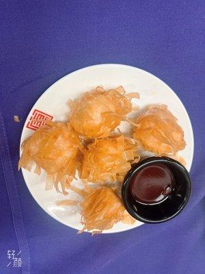 Deep fried shrimp balls