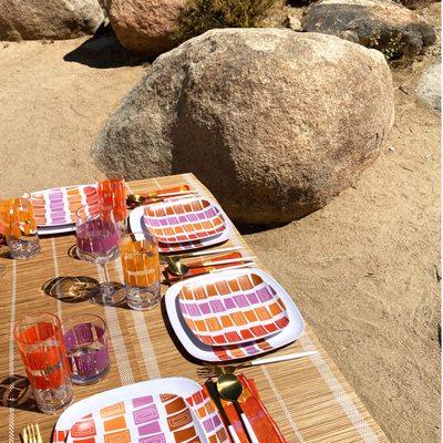 Oasis Melamine and Acrylic Collection