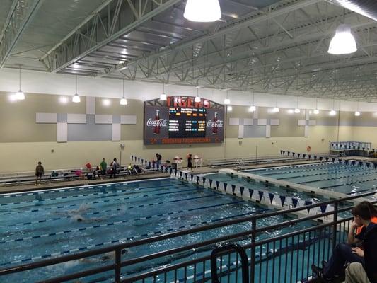 The Edwardsville High School Swimming Center!