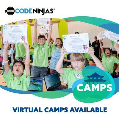 Both in-person and virtual STEM camps available!