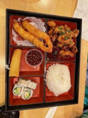 Lunch   Sweet Sesame Chicken Bento Box