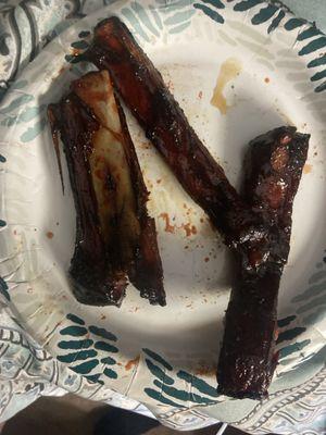 Bone in spareribs