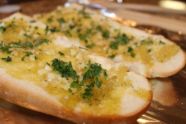 Southern Broadway Dinner Theater - "Marooned on Madagascar" - 2016 - Warm Garlic & Parmesan Crusted French Bread