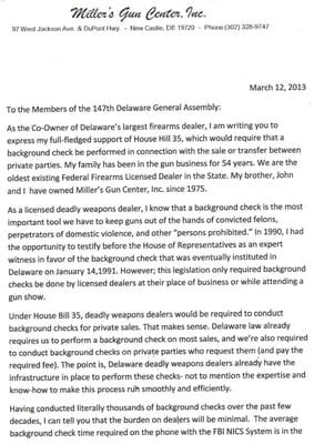 Millers would love to get some more of your money while selling out your 2nd Amendment rights!