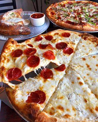 Can't decide? Have it all, it's ok to eat a pizza by yourself. We won't tell;).