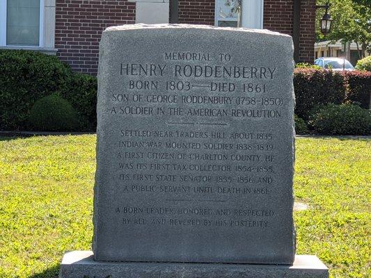 Charlton County Historical Marker, Folkston, GA