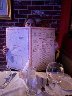 Big menu and even bigger flavor at Cc's